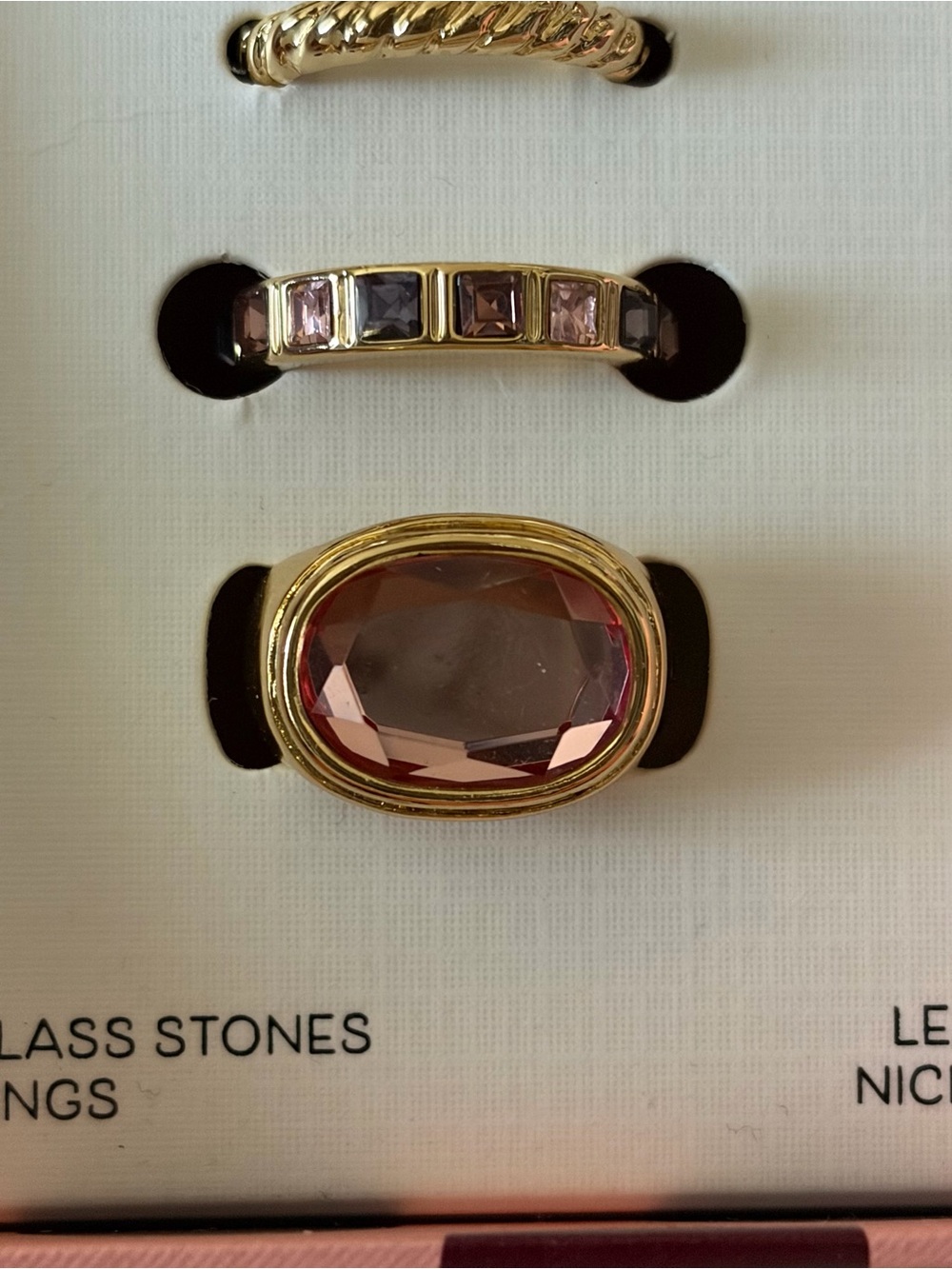 Piper K Gold Stackable Ring Set - Picture 2 of 4